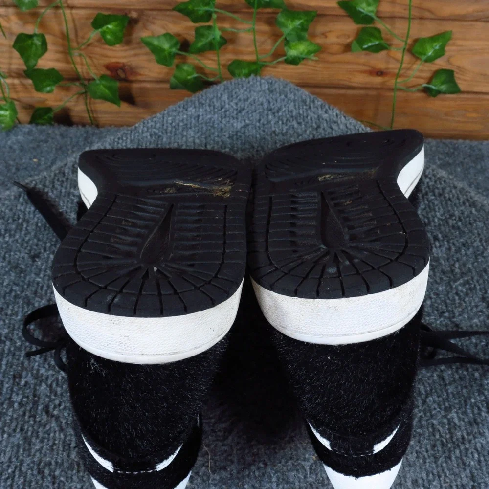 Nike Air Jordan 1 Retro High OG Twist Mens High Top Sneaker 8 Sport Black White